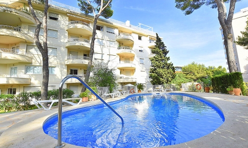 Illetas. Bright 1 Bedroom Apartment With Amazing Sea And Mountain Views