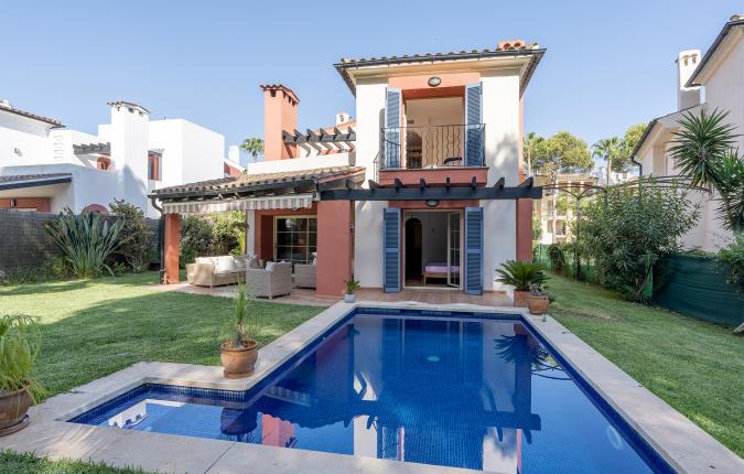 For Sale in Belavent Santa Ponsa Detatched Villa with Private Swimming Pool 