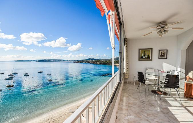 For Sale in Puerto Portals 3 Bedroom Sea Front Apartment