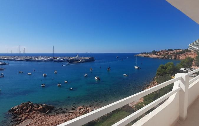 For Sale in Port Adriano Reformed 2 Bedroom Apartment With Panoramic Sea Views