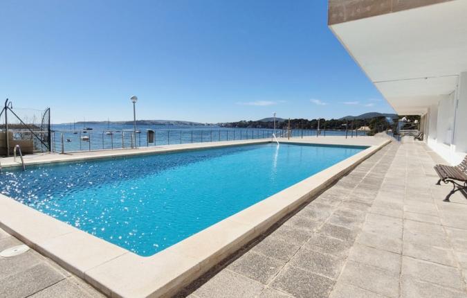 For Sale in Portals - Newly Renovated Penthouse Beach Apartment with Sea View Swimming Pool and Parking