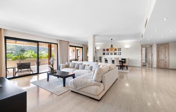 For Sale in Bendinat - 4 Bedroom Sea View Penthouse Apartment In Luxury Residence