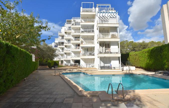 Illetes- Cas Catala : FOR LONG TERM RENT - Modern Beach Front 2 Bedroom Apartment With Pool