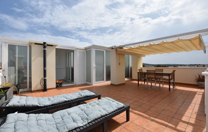 For Sale in Son Ferrer - Reformed 2 Bedroom Duplex Apartment With Spectacular Views