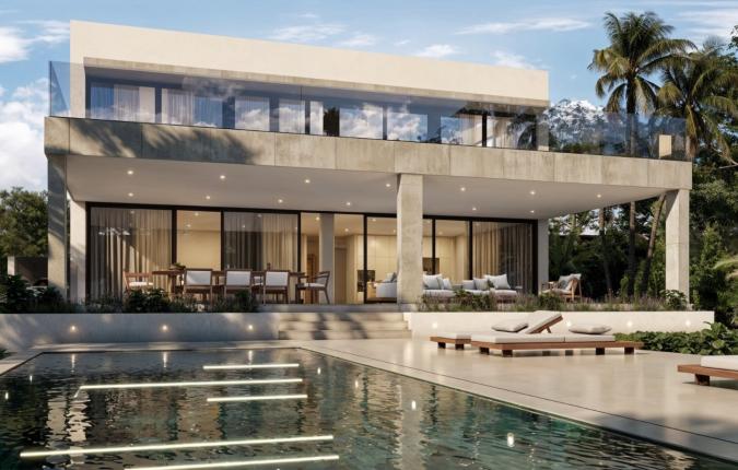 For Sale in Santa Ponsa - New Build 4 Bedroom Modern Villa 