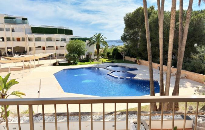 Puerto Portals. Silverpoint - Spacious 3 Bedroom Apartment With Partial Sea Views