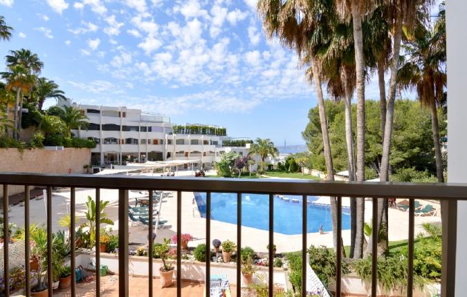 Puerto Portals. Silverpoint - Spacious 3 Bedroom Apartment With Partial Sea Views