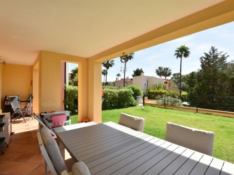 For Sale in Ses Penyes Rotges, Nova Santa Ponsa 3 Bedroom Luxury Garden Apartment